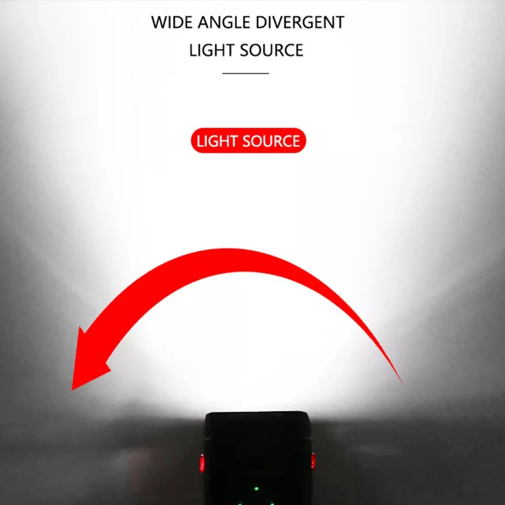 

1pcs T6 LED MTB Bike Headlight Waterproof Taillight Bike Front Headlight Rear Taillight Bicycle Flashlight Warning Lights