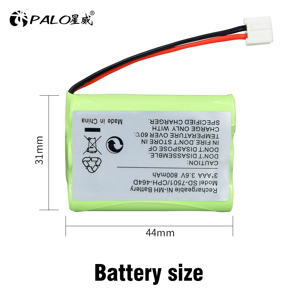 Аккумуляторная батарея для телефона Motorola SD-7501 MD7161 AT&ampT 27910 89-1323-00-00 E1112 E2801 TL72108 Vtech