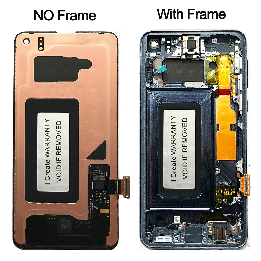 OEM полный комплект для Samsung Galaxy S10e G970F U LCD сенсорный экран AMOLED дисплей дигитайзер