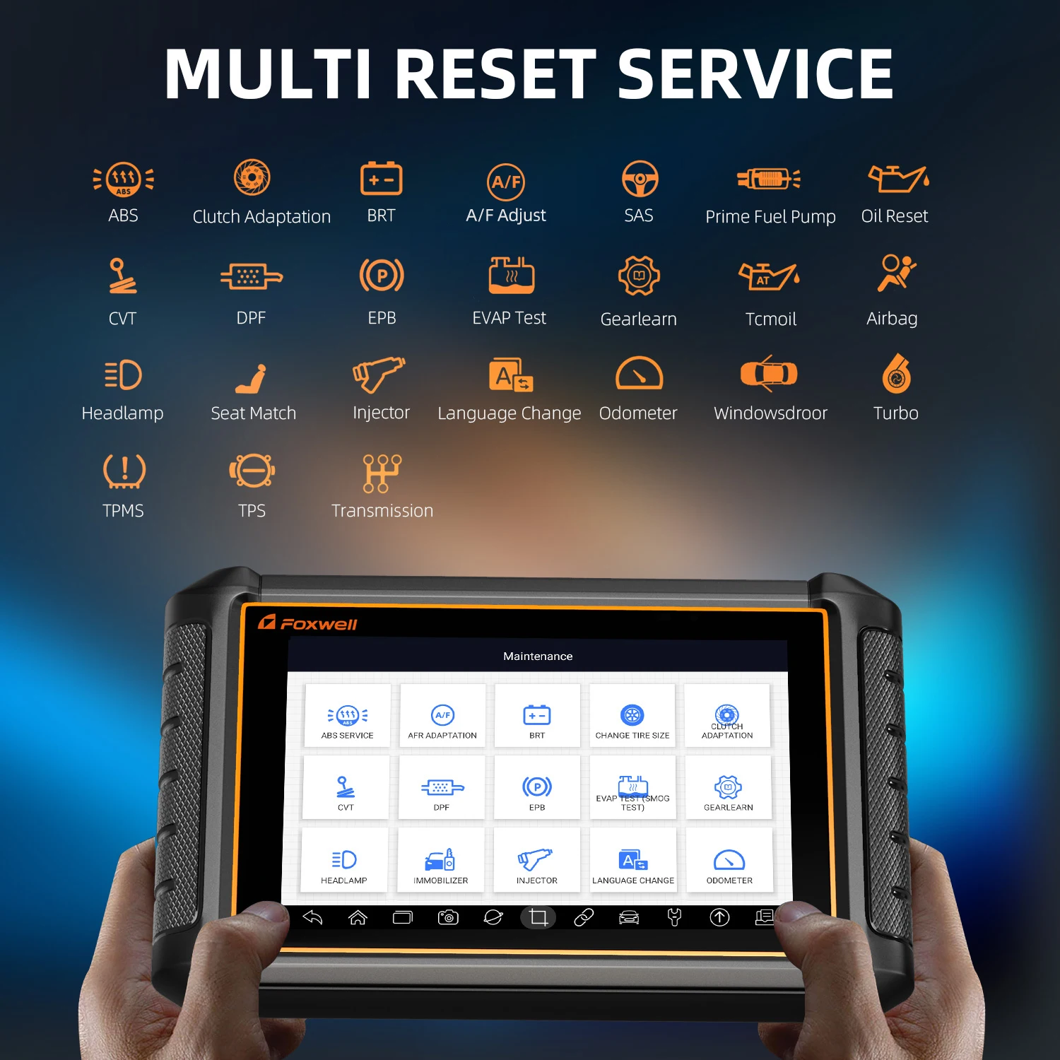Диагностический сканер Foxwell GT65 OBD2 инструмент для диагностики автомобиля