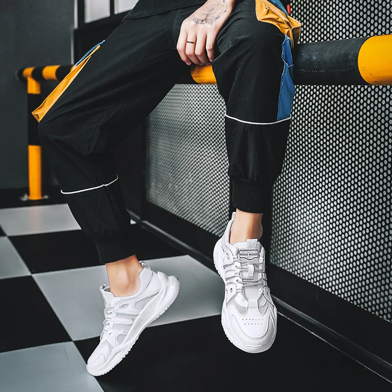 

Mens Casual Shoe Sneaker Scarpe Casual Zapatos Casuales Mens Shoes Sneakers Men Hot Sale Outdoor Breathable Style Black
