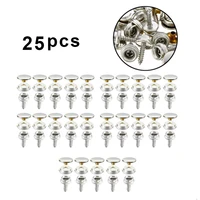 25sets snap fastener stainless canvas screw kit for tent boat marine snap fastener socketsbuttons screw stud