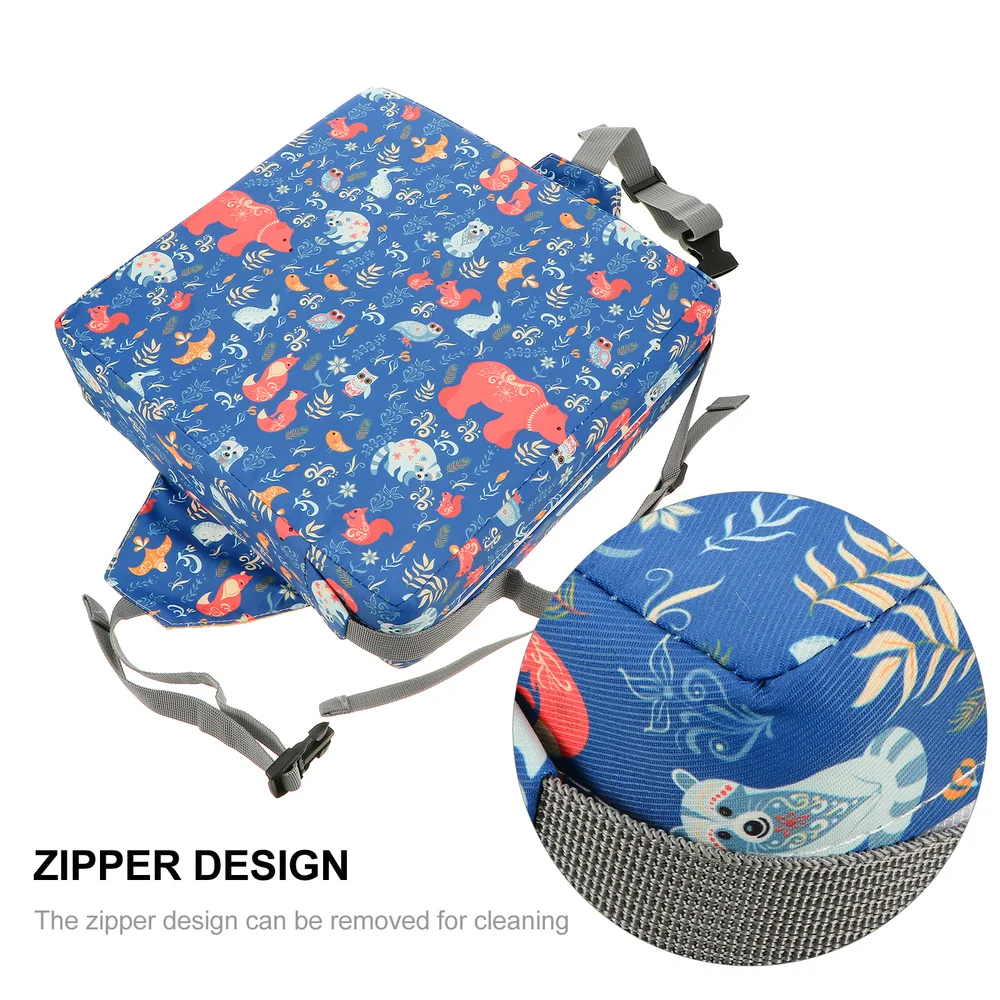 

1Pc Kids Chair Increasing Cushion Cartoon Pattern Seat Booster for Kids (Space)