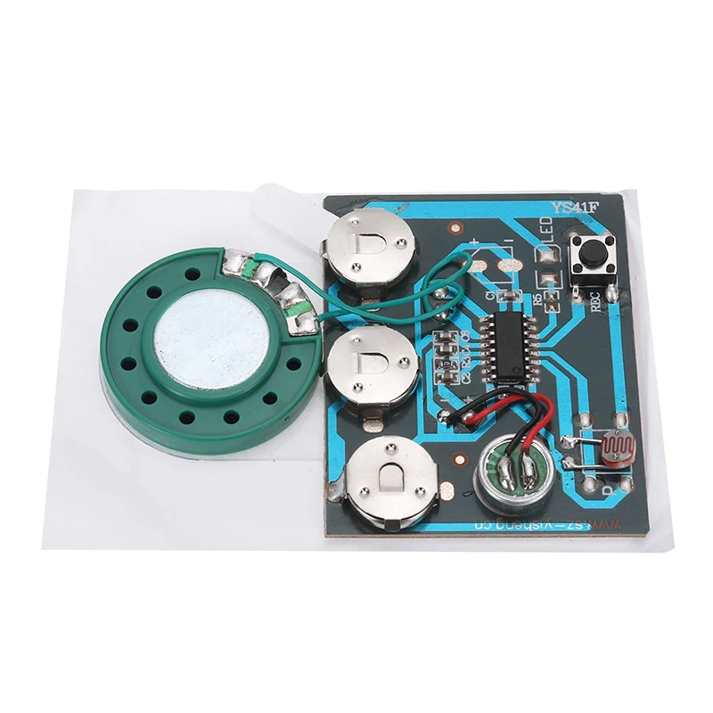 30S звукозапись голосовое аудио Фоточувствительный музыкальный рекордер плата