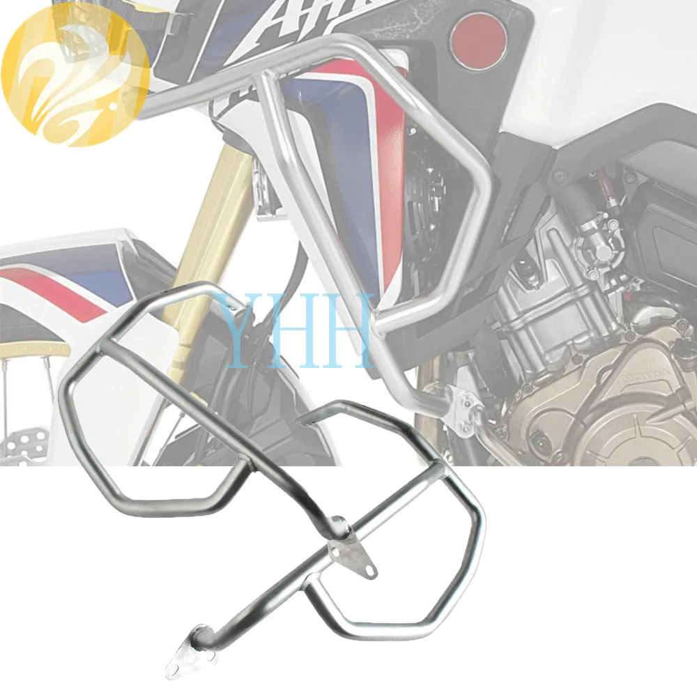 Новая Стальная Автомобильная защита двигателя мотоцикла Crashpad для Honda CRF1000L CRF 1000 L