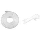 Прозрачная термоусадочная трубка, 2 шт., автомобильная проводка, лодочная Электроника, диаметр кабины 5 мм, 5 м, 10 мм, 2 м