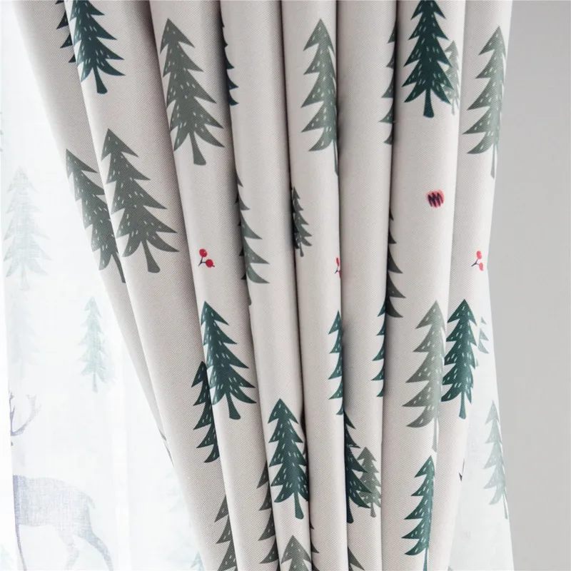 Занавески GYC2295 с фиксированной высотой и шириной оконные занавески для спальни