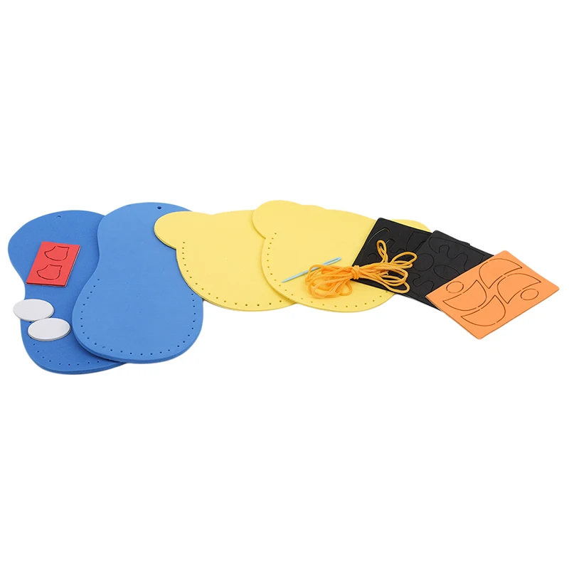 Детские Мультяшные цветные складные и швейные игрушки EVA детское художественное