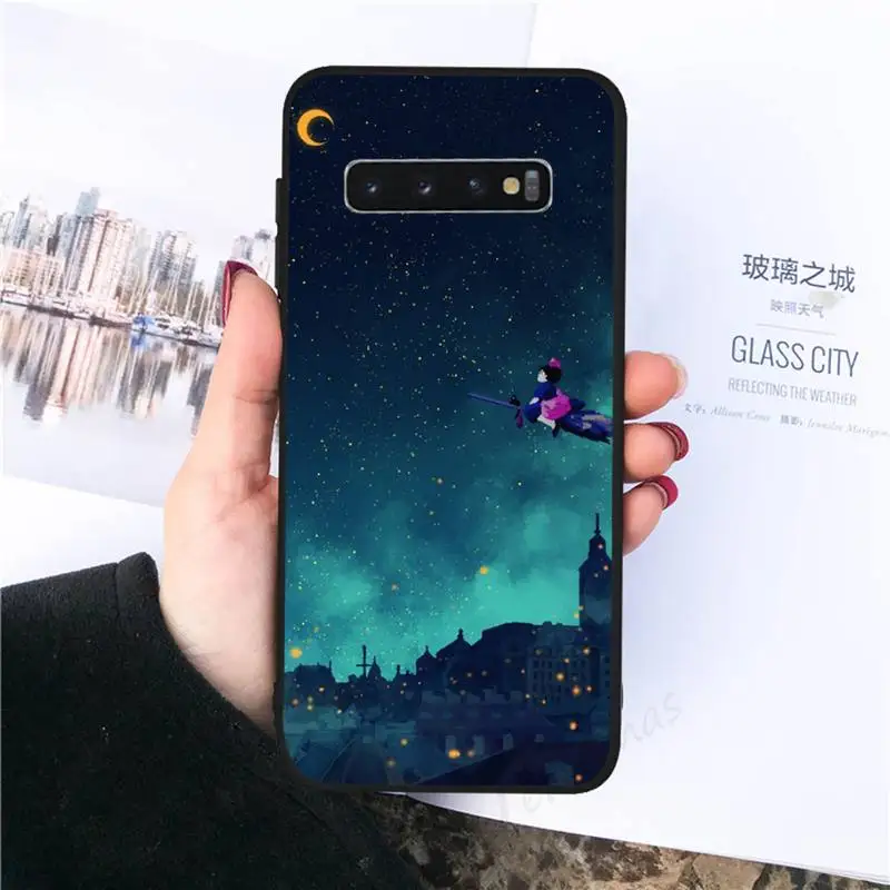 

Cartoon Studio Ghibli Spirited Away Totoro2 Phone Case For Samsung galaxy S 7 8 9 10 20 edge A 6 10 20 30 50 51 70 note 10 plus