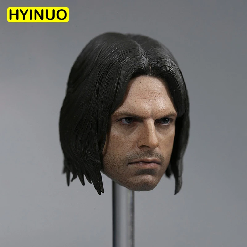 1/6 весы Зимний Солдат баки Барнс Себастьян Stan голова лепить Headplay для 12 &quotфигурку