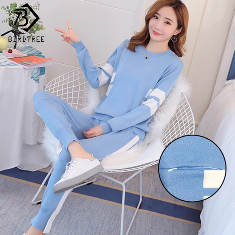 Женский однотонный топ и штаны комплект из двух предметов костюм для кормления с