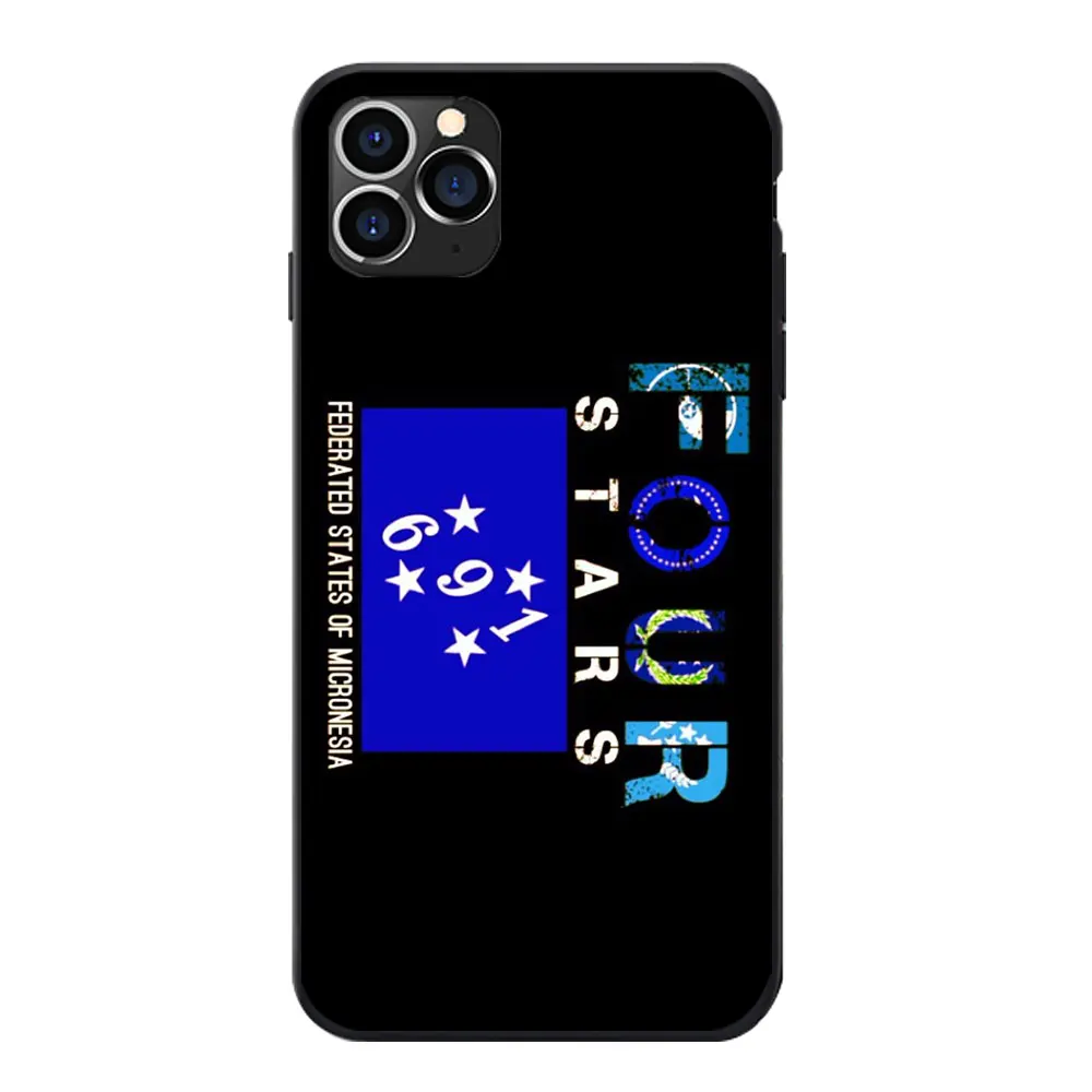 Мягкие телефонные чехлы из ТПУ для iPhone 6 7 8 S XR X Plus 11 Pro Max с изображением флага штата