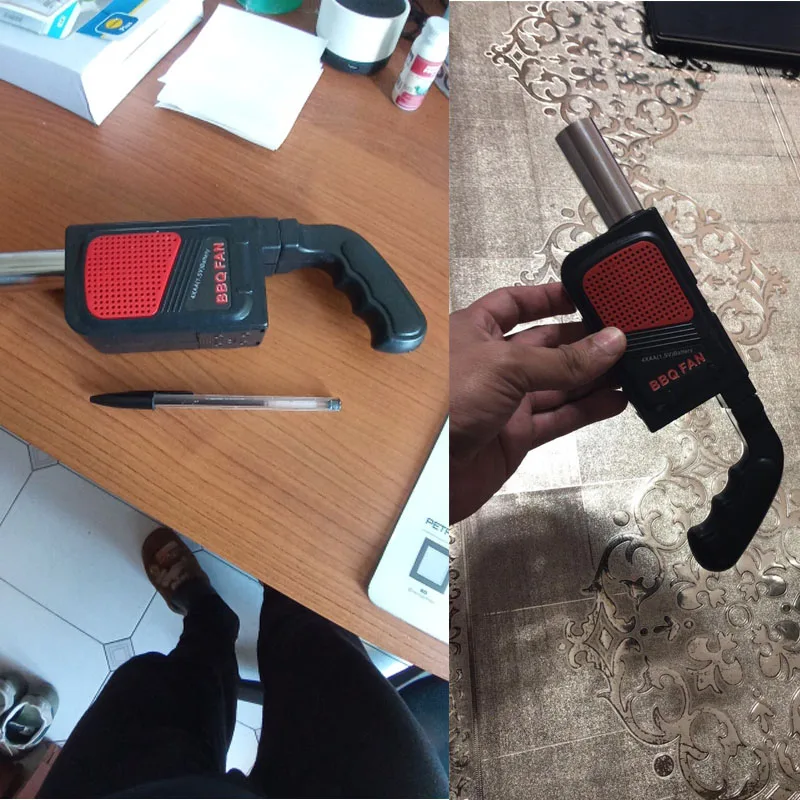 Ручной Электрический вентилятор для барбекю воздуходувка кемпинга пикника