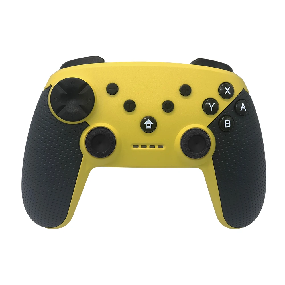 Yellow Для nintendo Switch Pro Dual Shock беспроводной контроллер геймпад джойстик для ПК Android игровая ручка пульт дистанционного управления джойстик - Цвет: Yellow