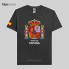 База данных ИСПАНИЯ Espana футболка человек футболки хлопок нация команда хлопок Конференц-зал тройники фитнес ESP испанский Spaniar