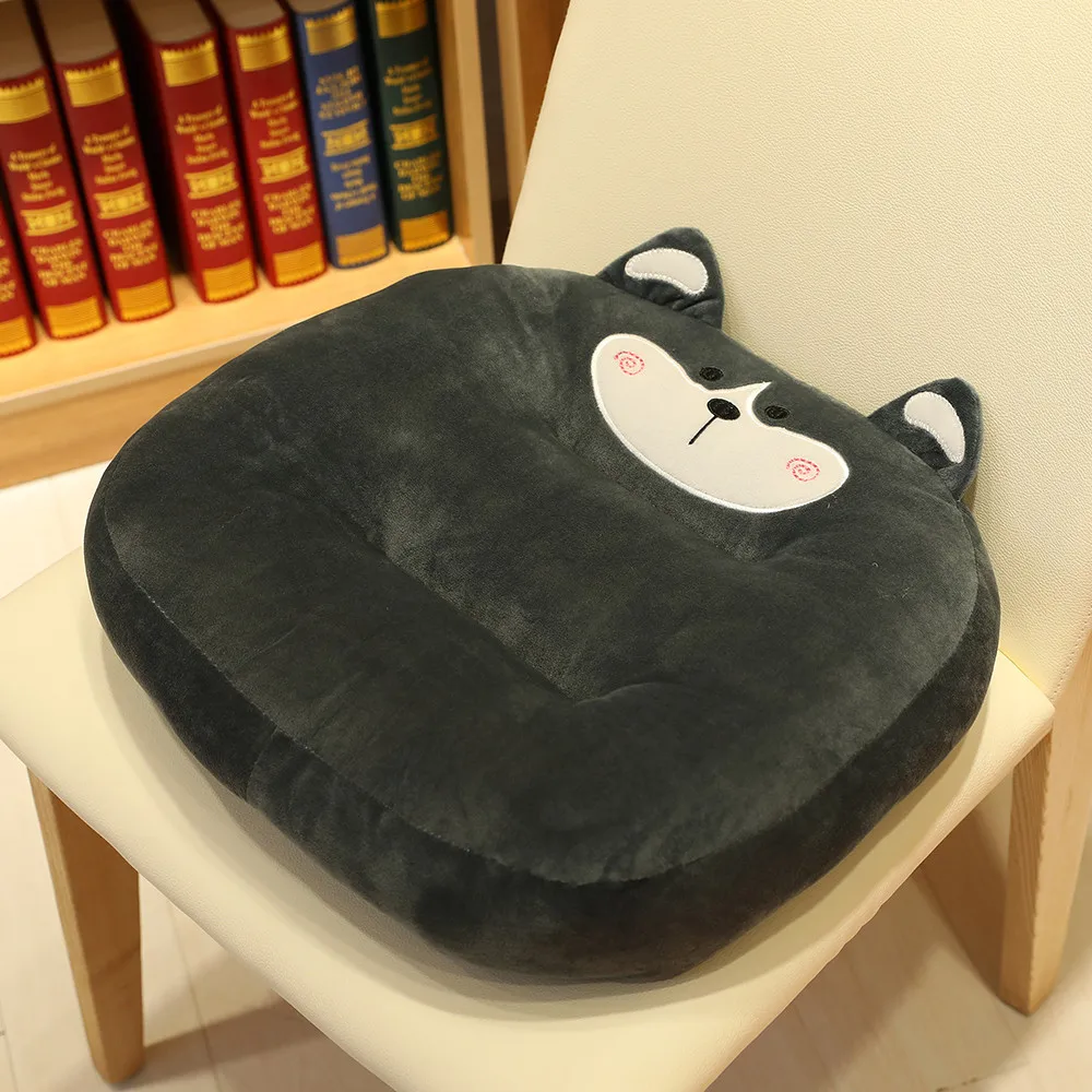 bear cushion 35*35*55 см летняя Шейная Подушка для сна полдень Подушка офисный школьный стул подушка морковь клубника медленный подарок для друзей - Цвет: bear cushion