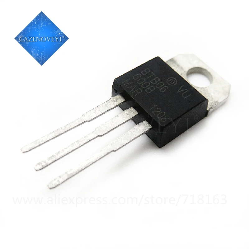 

5pcs/lot BTB06-600B BTB06-600 BTB06 06-600B TO-220 In Stock