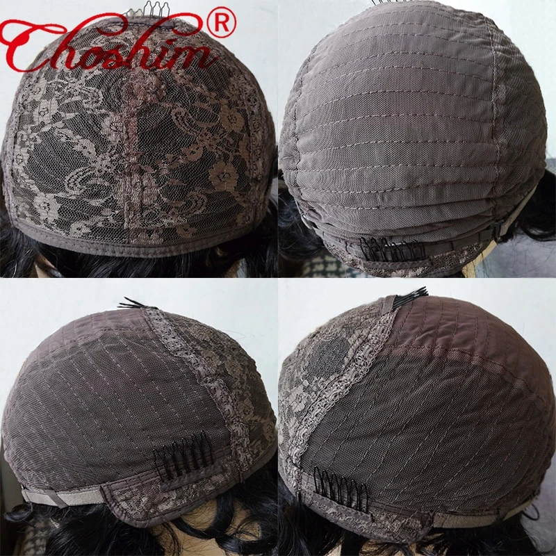 150% плотность бесплатная доставка машина сделал парик бразильский Remy Джерри