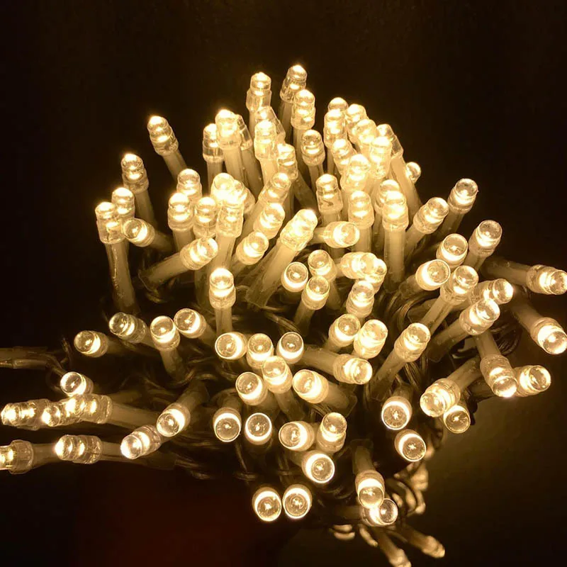 

20LED Fairy String Light Curtain Garland Battry Power Outdoor LED Lights for Birthday Wedding Party Decoration Holiday Lighting