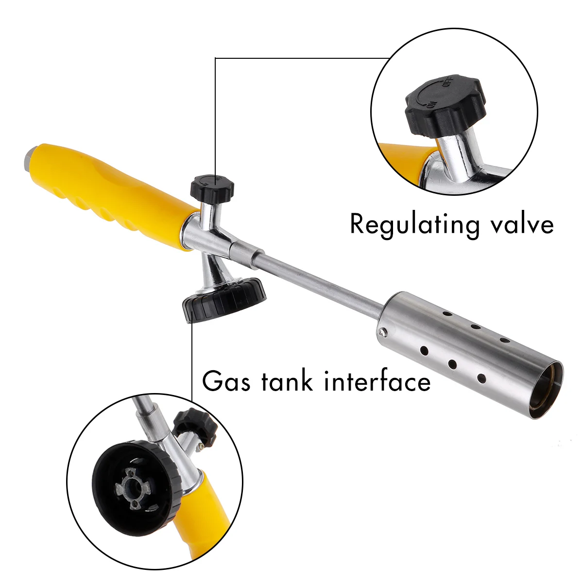 Водонепроницаемая газовая горелка выдувная многофункциональная огнеупоры