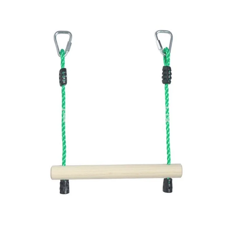 

Children Playground Swing Accessories Outdoor Game Equipment Climbing Rope Indoor Courtyard Wooden Stick Ring Exercise Toy