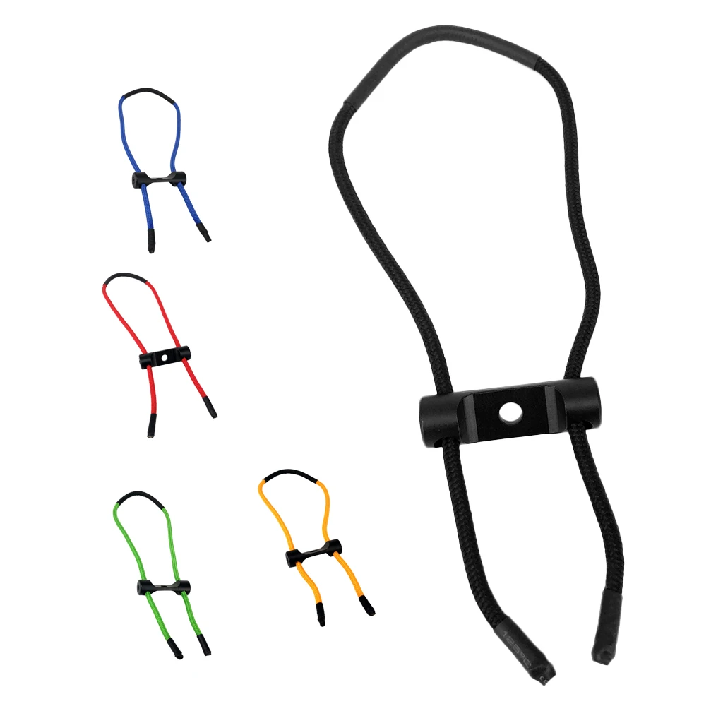 

Стрельба из лука лук запястье Sling ремень шнура канат 30x6,5x2 см с алюминиевым сплавом пряжка