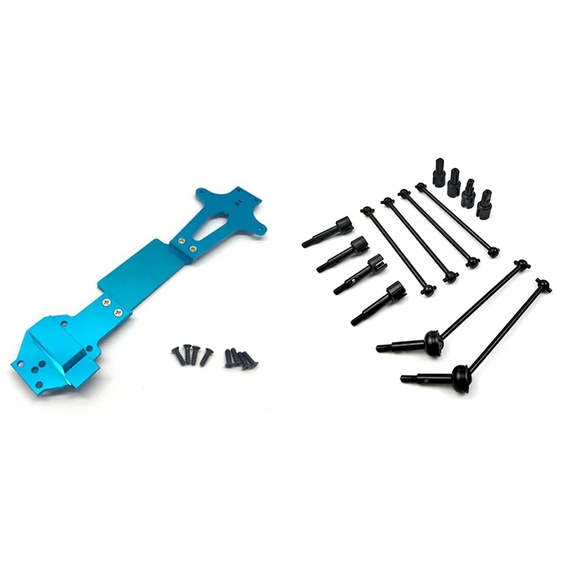 

2 комплекта запчастей для радиоуправляемого автомобиля: 1 набор металлических досок для второго пола 144001-1259 и 1 набор металлических CVD привод...