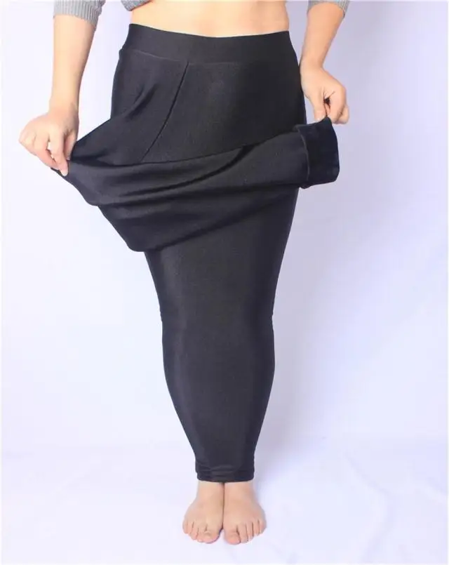 

Plus Size Women Leggings 5XL Faux Denim Jeans Jeggings Legging Large Black Stretch Skinny Pencil Pants Trousers 2019