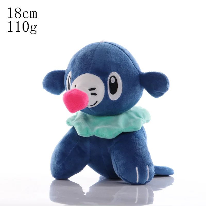 Плюшевые аниме игрушки для кошек Litten Rowlet popplio милая мягкая машинка когтей кукла детей подарок|Мягкие