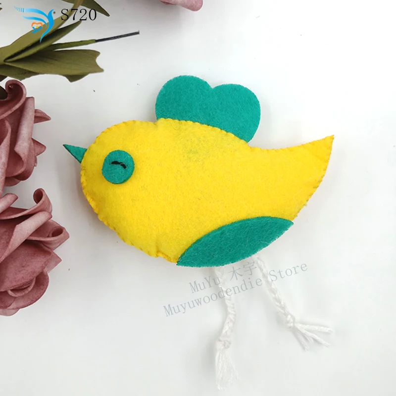 Розовая птица новая деревянная форма режущие штампы для скрапбукинга Thickness-15.8mm S720