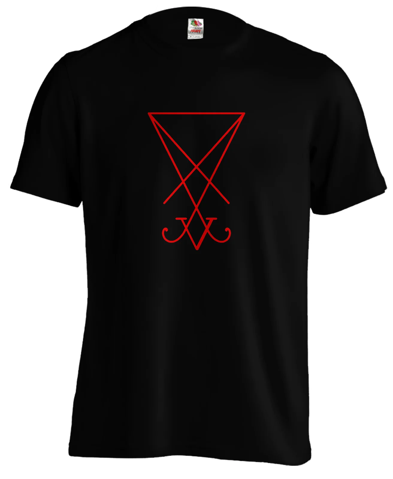 

Lucifer Sigil Satan Occult Horror Witch Goth T shirt TeeCool Casual pride t shirt men Unisex Fashion tshirt free shipping