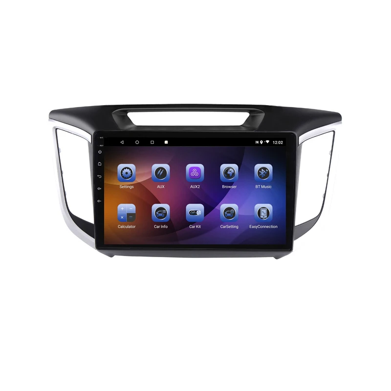 Автомагнитола 10 1 дюйма 4 Гб ОЗУ 8 ядер Android DVD GPS навигация для HYUNDAI IX25 CRETA стерео