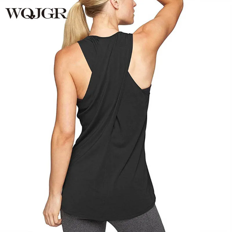 Майка женская с перекрестной спинкой разные цвета серый синий красный зеленый