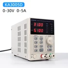 KORAD KA3005D точный регулируемый цифровой программируемый лабораторный источник питания постоянного тока 30 в 5 А для ноутбука с разъемом переменногопостоянного тока для телефона