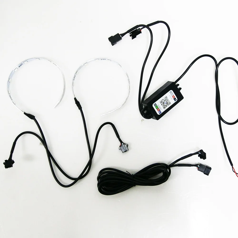 Новый Автомобильный светодиодный объектив дьявольский глаз сотовый телефон