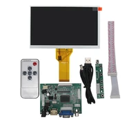 for raspberry pi bananaorange pi mini computer lcd screen display monitor with driver control board 2av hdmi compatible vga