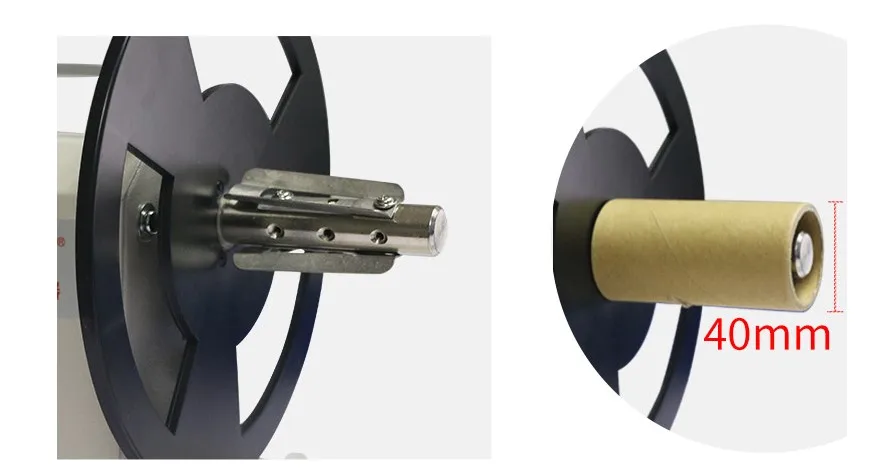 Автоматическая машина для перемотки этикеток со штрих-кодом QQTCW-Q5 устройство
