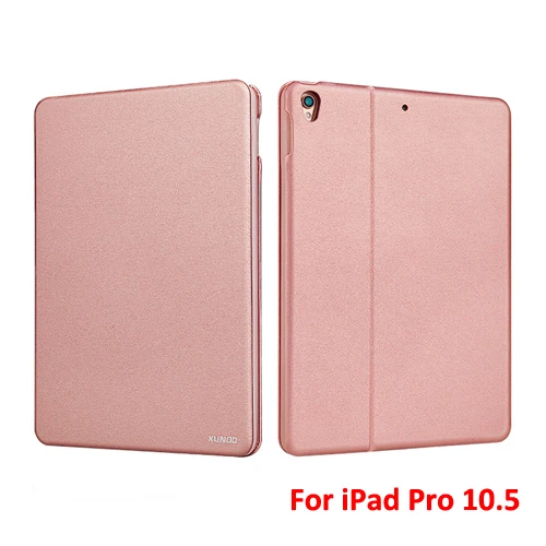 Для iPad Pro 10,5 флип-чехол Xundd роскошный противоударный чехол из искусственной кожи для iPad 9,7 / iPad Mini 4 чехол-кошелек - Цвет: Rose Gold-Pro 10.5