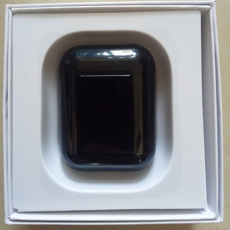 i12 Black I12 tws Bluetooth 5,0 Гарнитура 3D стерео супер бас мини наушники беспроводные наушники с сенсорным датчиком для всех смартфонов - Цвет: i12 Black