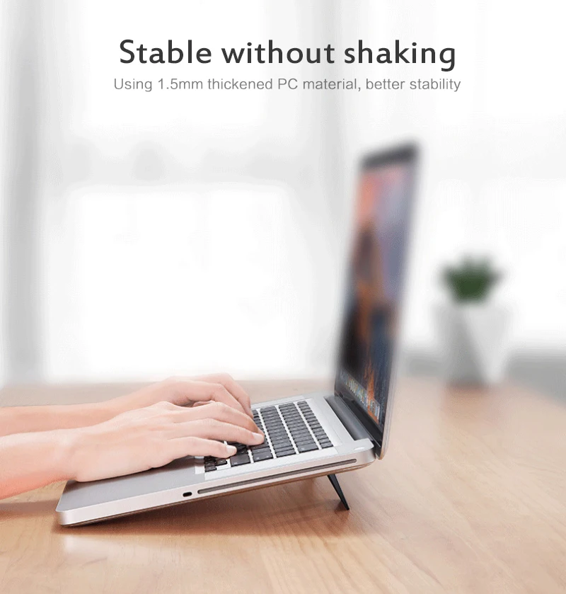 Универсальная подставка для ноутбука портативная охлаждающая Теплосберегающая