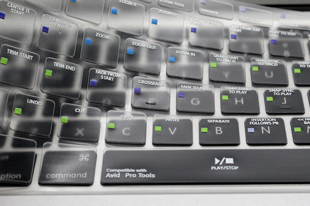 Защитный чехол для клавиатуры HRH Avid Pro с горячим ключом функциональная задняя
