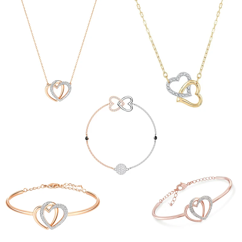 

swa Fashion Ladies Jewelry DEAR Set Jewelry Set Lady Earring Necklace and Bracelet Fashion Jewelry