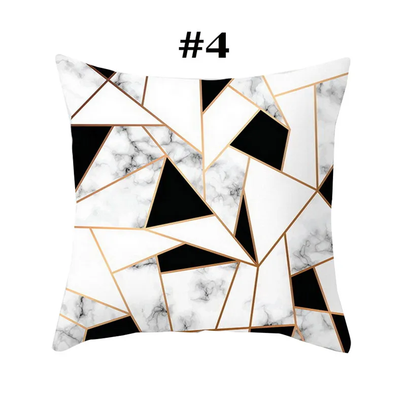 Geometric Printed Pillow Case Cover Square 45cmx45cm Polyester Pillowcase Home Decorative Household Decor For Living Room | Дом и сад
