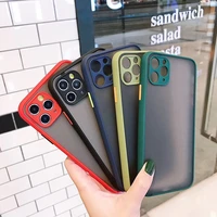 matte skin feel precision tpu cover phone case funda for iphone 11 12 13 pro max 8 7 plus x xr xs se 2020 capa cases coque etui