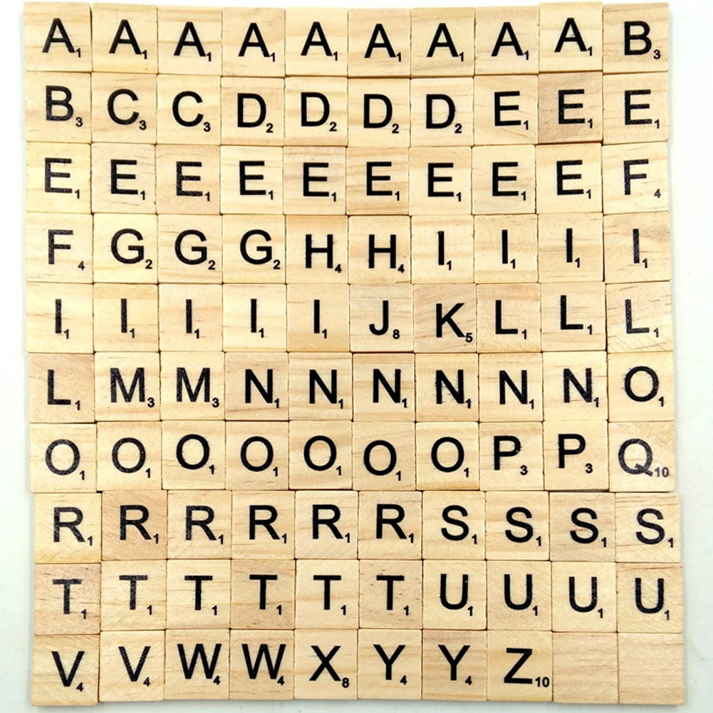 

Professional Wooden Wood Alphabets Blocks Black Letters Numbers For Crafts Toys Wholesale prices