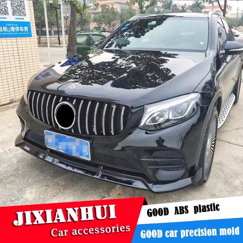 Для GLC200 Body kit спойлер для Mercedes Benz GLC300 GLC450 ABS задний передний бампер диффузор