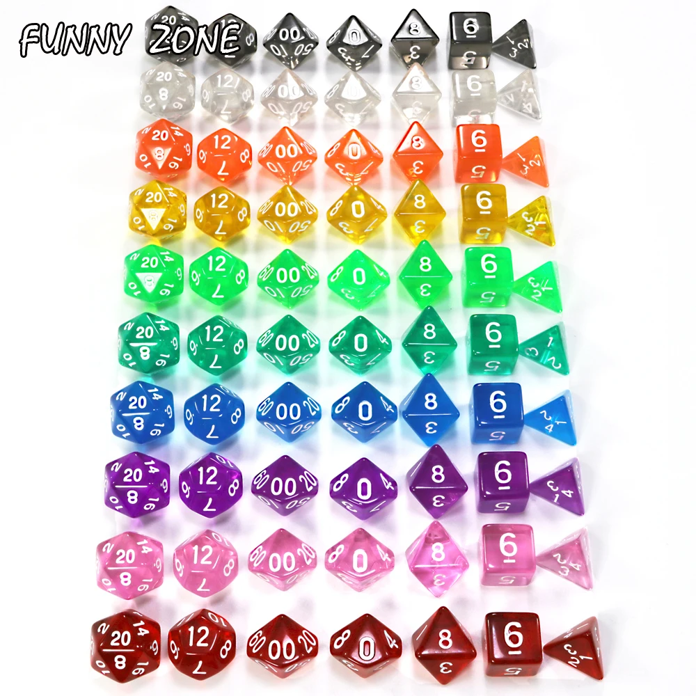 10-цветный яркий цветовой фотографический набор Polyhedral с сумкой для хранения