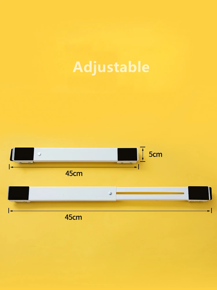 

Washing Machine Stand Movable Adjustable Refrigerator Base Mobile Roller Bracket 24 Wheel Universal Washing Machine Dryer Holder
