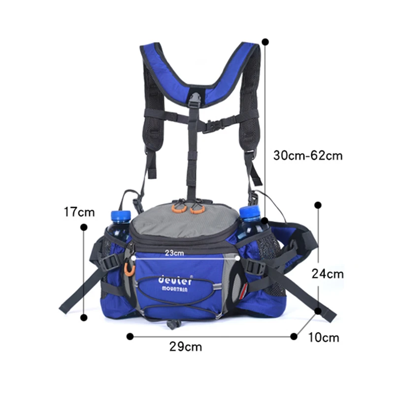 Спортивная поясная сумка для мужчин и женщин водонепроницаемый износостойкий