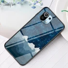 Защитный чехол для Xiaomi Mi 10 11 Pro Lite, Ультратонкий чехол из закаленного стекла с мягкими краями для Xiaomi Mi 11T, 11X, 11i, 10, 9, 8 Pro Lite